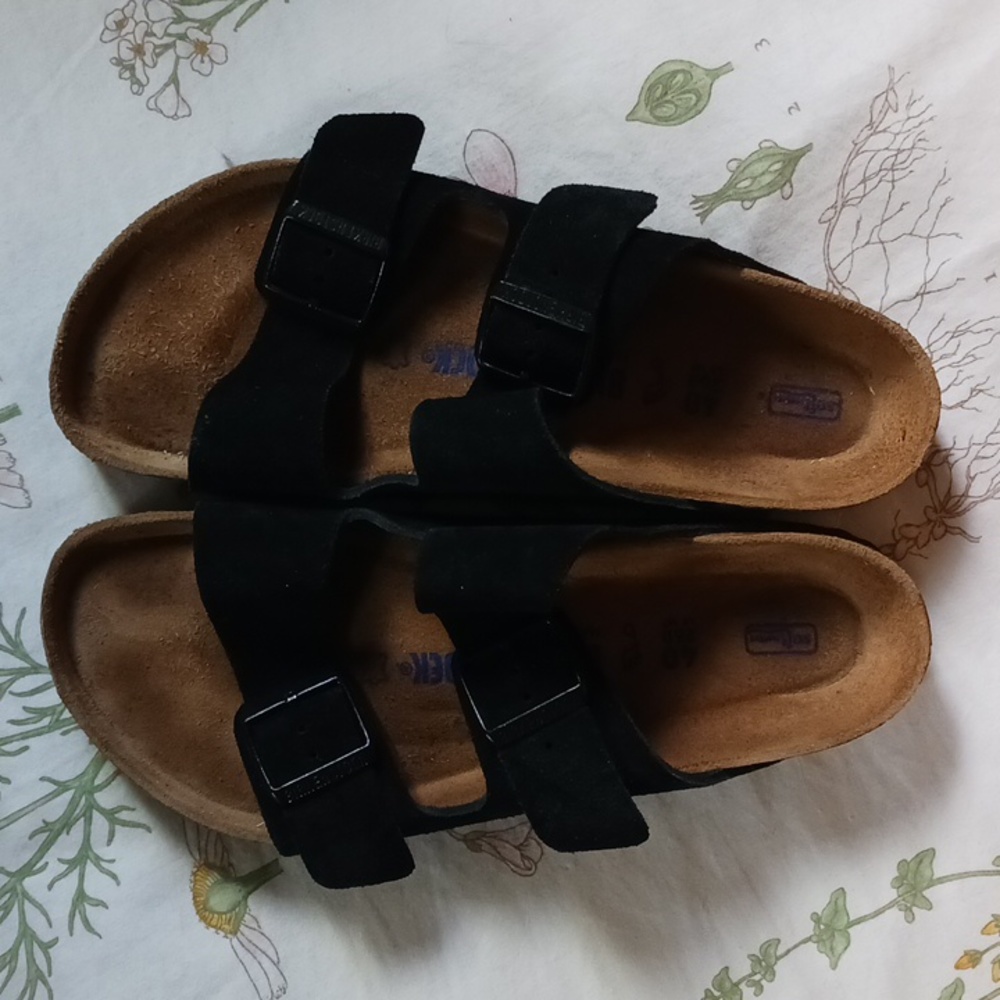 Birkenstock Arizona Black Suede